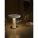 design for the people by Nordlux LED Akku-Tischlampe TREZZI PORTABLE, 5W, 3,7V, 3000K, 390lm, IP20, Moodmaker, weiß