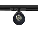 1-phase spot EXPLORE LINK GU10 IP20, black dimmable