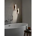 Nordlux LED Wandleuchte VIRELLE 32, 150°, 8W, 3000/4000K, 800lm, IP44, dimmbar, schwarz