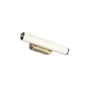 Nordlux LED Wandleuchte VIRELLE 32, 150°, 8W, 3000/4000K, 800lm, IP44, dimmbar, messing