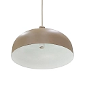 pendant luminaire SANDRO E27 IP20, light brown dimmable