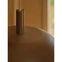 pendant luminaire SANDRO E27 IP20, light brown dimmable