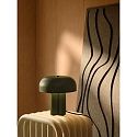Nordlux Tischlampe SANDRO, E27, IP20, dunkelgrün