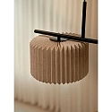 Nordlux pendant luminaire VIVIENNE DUAL 2 flames E27 IP20, beige, black dimmable