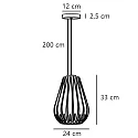 Nordlux Pendelleuchte SALLINO, E27, IP20, opal/weiß