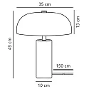 Nordlux Tischleuchte GABRIELLE,  4x E14, IP20, chrom