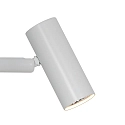 Nordlux LED Wandstrahler OMARI, 41°, 3,2W, 2700K, 320lm, IP20, rund, schwenk-/drehbar, weiß