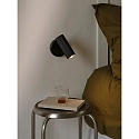 Nordlux Wandstrahler VICO, GU10, IP20, schwenk-/drehbar, schwarz