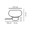 Nordlux table lamp MALTI E27 IP20, beige 