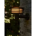 Nordlux Outdoor Wandleuchte CIRELLA, E27, IP54, seaside schwarz