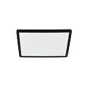 Nordlux LED Outdoor Deckenleuchte OJA 29, eckig, 360°, 14W, 3000K, 1600lm, IP54, schwarz