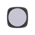Nordlux Outdoor Deckenleuchte SIDARA, IP54 IK05, eckig, E27, Lichtaustritt perforiert, Seeluft-beständig, Aluminium, anthrazit