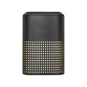 Nordlux Outdoor Wandleuchte SIDARA, IP54 IK05, eckig, E27, Schirm perforiert, Seeluft-beständig, Aluminium, schwarz