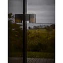 Nordlux Outdoor Wandleuchte SIDARA, IP54 IK05, eckig, E27, Schirm perforiert, Seeluft-beständig, Aluminium, anthrazit