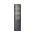 Nordlux Pollerleuchte SIDARA 45, IP44 IK05, eckig, 45cm, E27, Schirm perforiert, Seeluft-beständig, Aluminium, anthrazit