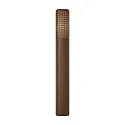 Nordlux Pollerleuchte SIDARA 95, IP44 IK05, eckig, 95cm, E27, Schirm perforiert, Seeluft-beständig, Aluminium, metallisch braun
