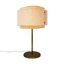 design for the people by Nordlux table lamp TAKAI E27 IP20, beige, brass 
