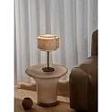 design for the people by Nordlux table lamp TAKAI E27 IP20, beige, brass 