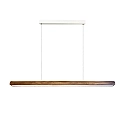 design for the people by Nordlux pendant luminaire AKENO IP20, brown dimmable