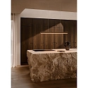 design for the people by Nordlux pendant luminaire AKENO IP20, brown dimmable