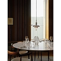 design for the people by Nordlux Pendelleuchte LATIKA, E27, IP20, chrom gebürstet