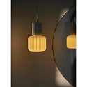 Nordlux LED Filament-Leuchtmittel DECO FRILL, E27, 3.5W 1800K 170lm, dimmbar, opalweiß, geriffelt