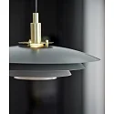 Nordlux pendant luminaire BRETAGNE 38 G9 IP20, grey dimmable