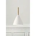design for the people by Nordlux design for the people by Nordlux Pendant luminaire PURE 20, height 35cm, shade Ø 20cm, pendulum 300cm, E27, white
