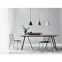 design for the people by Nordlux design for the people by Nordlux Pendant luminaire PURE 20, height 35cm, shade Ø 20cm, pendulum 300cm, E27, white