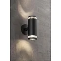 Nordlux Nordlux Außenwandleuchte BIRK UP/DOWN, GU10, IP44, schwarz