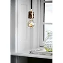 Nordlux Pendelleuchte SIV, E27, IP20, dimmmbar, braun
