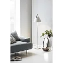 design for the people by Nordlux design for the people by Nordlux Table lamp STRAP, height 153.7cm, shade Ø 36cm, E27, white