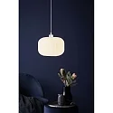 Nordlux Nordlux Pendelleuchte MILFORD 30, Schirm Ø 30cm, Höhe 22.7cm, Pendel 300cm, E27, Opalglas