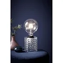 Nordlux Nordlux Table lamp HOLLYWOOD, height 12.8cm, shade Ø 10.8cm, E27, clear / black