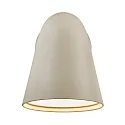 Nordlux outdoor wall luminaire FRONT SINGLE GU10 IP44, sand coloured 