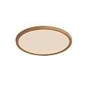 Nordlux ceiling luminaire OJA 29 adjustable IP20, wood, mat dimmable