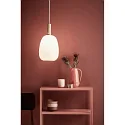 Nordlux Nordlux Pendant luminaire ALTON 23, shade Ø 23cm, height 43cm, pendulum 300cm, E27, white / brass / black