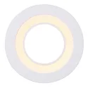 Nordlux Nordlux LED Decken-Einbauleuchte CLYDE 8, IP20, Ø 8.2cm, 3-Stufen-MOODMAKER Schaltung, weiß, 5.5W 2700K 350lm 120°