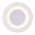 Nordlux Nordlux LED Decken-Einbauleuchte CLYDE 8, IP20, Ø 8.2cm, 3-Stufen-MOODMAKER Schaltung, weiß, 5.5W 2700K 350lm 120°