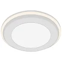 Nordlux Nordlux LED Decken-Einbauleuchte ELKTON 14, Ø 14.5cm, 12W 2700K 1000lm 120°, 3-Stufen-MOODMAKER Schaltung, Weiß