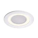 Nordlux Nordlux LED Ceiling recessed luminaire CLYDE 8, Ø 8.2cm, 5.5W 4000K 400lm 120°, 3-stage MOODMAKER circuit, white