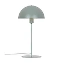 Tischleuchte ELLEN 20, IP20, E14 (exkl.), mit Schnurschalter, Metall, staubgrün / PVC-Kabel weiß