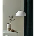 Nordlux Pendelleuchte ELLEN 30, IP20, E27 (exkl.), Ø 30cm, Pendel 200cm (kürzbar), weiß / Metall-Schirm