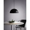 Nordlux Pendelleuchte ELLEN 40, IP20, E27 (exkl.), Ø 40cm, Pendel 200cm (kürzbar), schwarz / Metall-Schirm