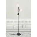 Nordlux Stehleuchte LILLY, E14, IP20, Glas opalweiß, schwarz