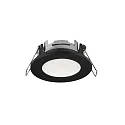 LED Einbaustrahler LEONIS, 3er Set, 360°, 4,5W, 4000K, 400lm, IP65, schwarz