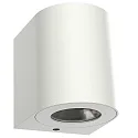 LED Outdoor Wandleuchte CANTO 2, IP44, 12W 3000K 500lm 2x120°, weiß
