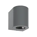 Nordlux LED Outdoor Wandleuchte CANTO 2, IP44, 12W 3000K 500lm 2x120°, grau