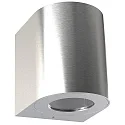 LED Outdoor Wandleuchte CANTO 2, IP44, 12W 3000K 500lm 2x120°, Edelstahl
