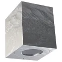 LED Outdoor Wandleuchte CANTO KUBI 2, IP44, 12W 3000K 500lm 2x75°, verzinkt